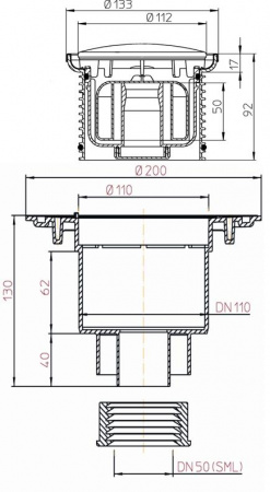 HL 310NPrR - SMLL    SML DN50