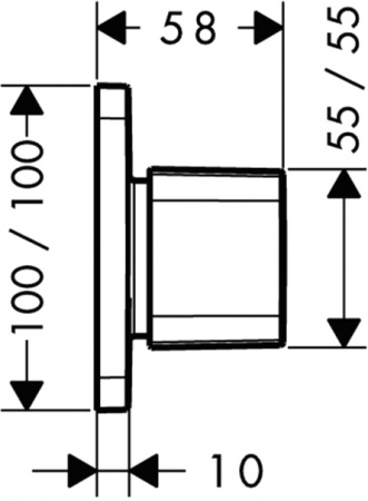   Axor Urquiola Trio/Quattro 11925000   