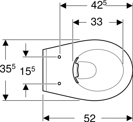 �������� Geberit Kolo New Eco 458.122.NE.1 ������ + ����������� + ������-�������
