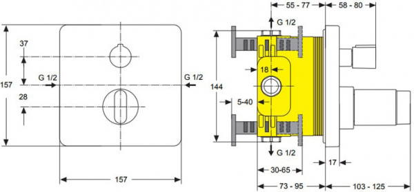  Ideal Standard Moments A4718AA  
