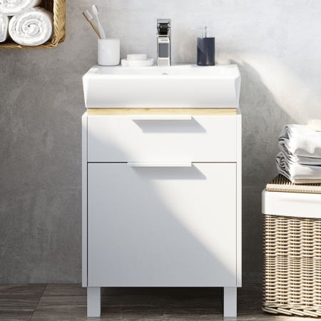 Комплект  Унитаз подвесной Cersanit Carina new clean on + Мебель для ванной STWORKI Дублин 50 Комплект  Унитаз подвесной Cersanit Carina new clean on + Мебель для ванной STWORKI Дублин 50