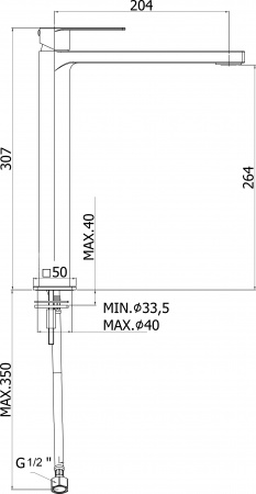  Paffoni Tango TA081CR  