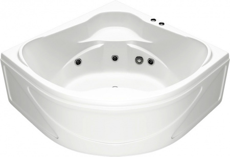 Акриловая ванна Bas Хатива 140x140 с г/м + средство Акриловая ванна Bas Хатива 140x140 с г/м + средство