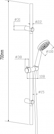 ������� �������� Damixa Redblu Origin One 918100000