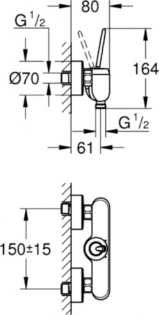  Grohe Eurodisc joy 23430LS0  