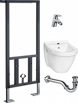     VitrA S50 5324B003 +     VitrA 780-5820 +  Hansgrohe Focus E2 31920000   +  