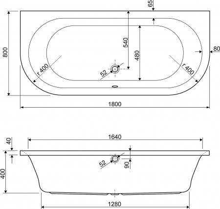   Cezares Metauro Wall 180x80