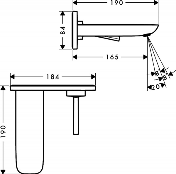  Hansgrohe PuraVida 15084400  