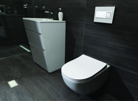 Унитаз подвесной Pestan Fluenta Rimless 40006661 безободковый Унитаз подвесной Pestan Fluenta Rimless 40006661 безободковый