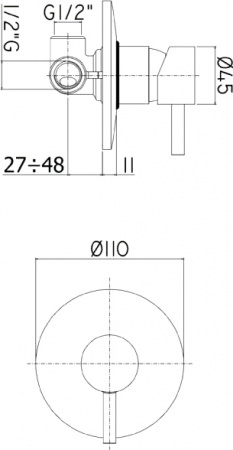  Paffoni Light LIG011BO   ,  , 