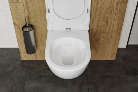 Комплект Унитаз подвесной STWORKI Rotenburg WH52 безободковый + Инсталляция VitrA 800-2011 с черной кнопкой смыва Комплект Унитаз подвесной STWORKI Rotenburg WH52 безободковый + Инсталляция VitrA 800-2011 с черной кнопкой смыва