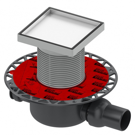 Трап для душа под плитку Tece TECEdrainpoint S горизонтальный DN 50 DN 40 шарнир (360 15 00) с рамкой Трап для душа под плитку Tece TECEdrainpoint S горизонтальный DN 50 DN 40 шарнир (360 15 00) с рамкой