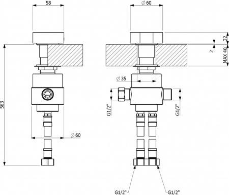  Villeroy & Boch Dawn TVT10651015261   