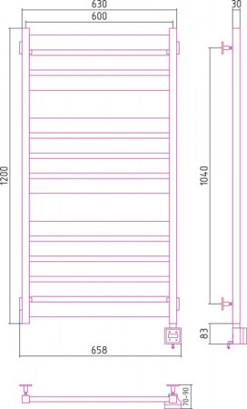 ������������� ����������������� ������� ��������� 1200�600 ������ (KTX-3)