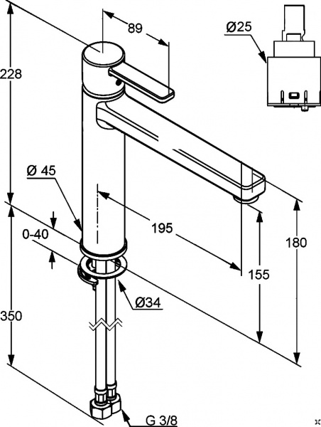  Kludi Zenta 389730575   