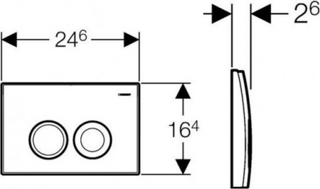   Geberit Delta 21 115.125.11.1  
