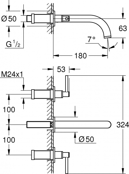  Grohe Atrio New 20169AL3  
