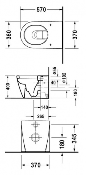   Duravit Starck 2 2128090000