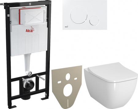 ��������  ������ ��������� VitrA Shift 7742B003-0075 � ������� + ������� ����������� + ������ AlcaPlast THIN M670 �����