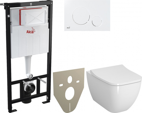 ��������  ������ ��������� VitrA Shift 7742B003-0075 � ������� + ������� ����������� + ������ AlcaPlast THIN M670 �����