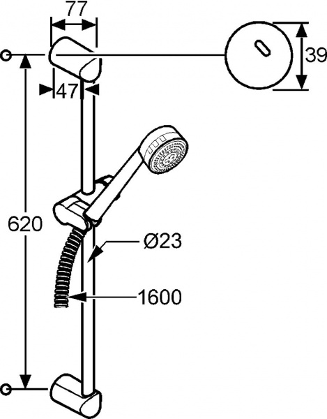 ������� �������� Kludi Zenta 6083005-00