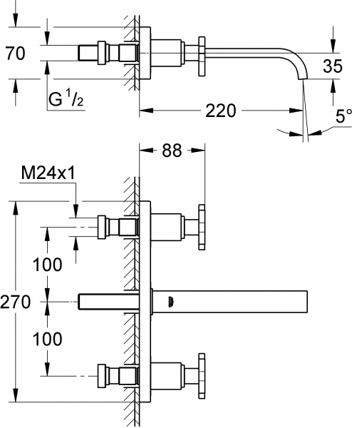  Grohe Allure 20192000  