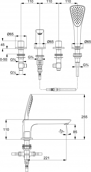  Kludi Ameo 414240530   