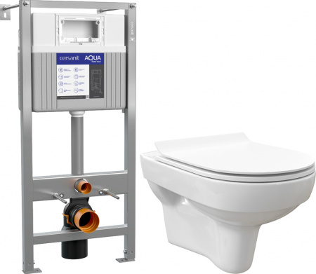 Комплект  Унитаз подвесной STWORKI Хельсинки Clean On DPL EO slim 63429 безободковый + Система инсталляции для унитазов Cersanit Aqua Prime P 50Z Комплект  Унитаз подвесной STWORKI Хельсинки Clean On DPL EO slim 63429 безободковый + Система инсталляции для унитазов Cersanit Aqua Prime P 50Z