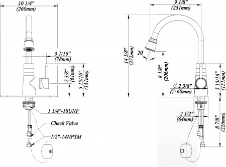 ��������� Kraus KPF-2220ORB ��� �������� �����