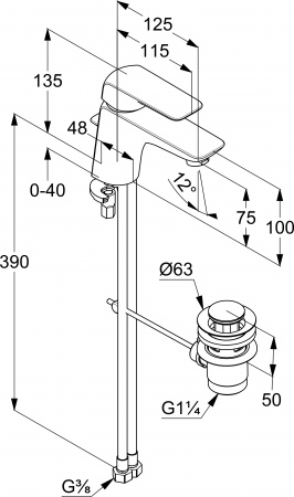  Kludi Ameo 410290575  