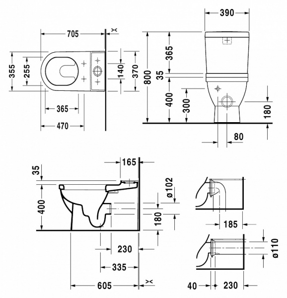 - Duravit Starck 3 2141090000