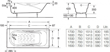   Roca Malibu 230960000 17075  + 