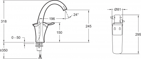  Jacob Delafon Carafe E18865-CP   