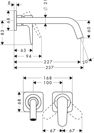  Axor Citterio M 34116300  ,   