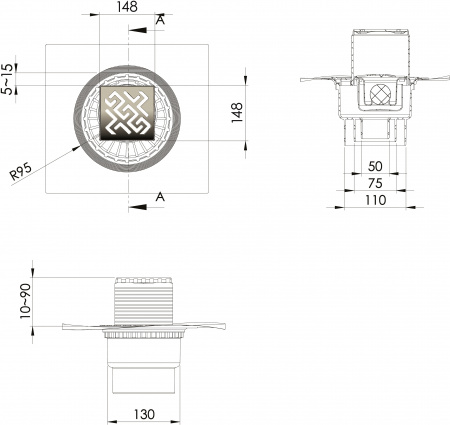 ������� ���� Berges Wasserhaus Zentrum Antik 092465 15 ��