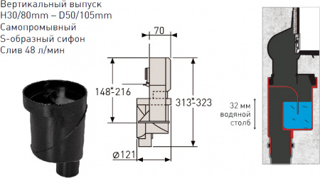 ������� ����� Berges Wasserhaus Wall 092157 100 ��