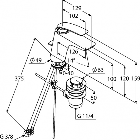  Kludi Balance 520239175  