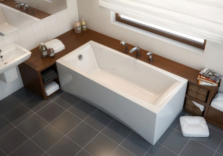 Акриловая ванна Cersanit Virgo WP-VIRGO*170-W 170x75 ультра белая Акриловая ванна Cersanit Virgo WP-VIRGO*170-W 170x75 ультра белая