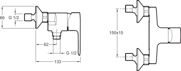  Jacob Delafon July E16029-4-CP  