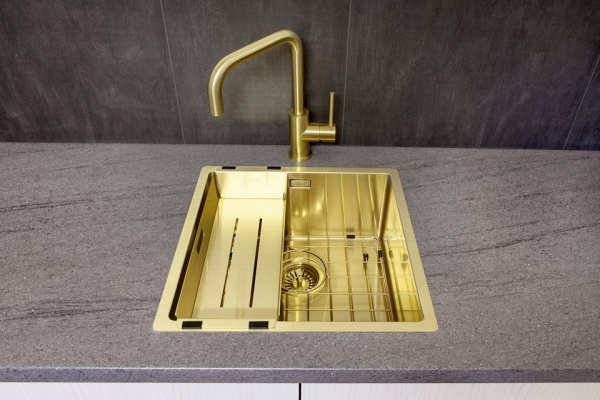  Reginox Crystal PVD Gold   