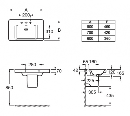  Roca Khroma 327650000 (80 )