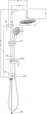 ������� ������ Damixa Akita 409110064