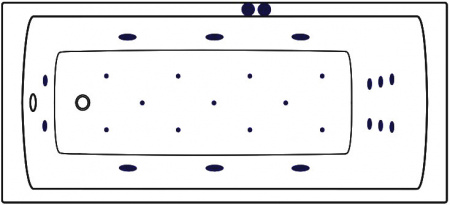   Excellent Aquaria WAEX.AQU17.ULTRA 170x75