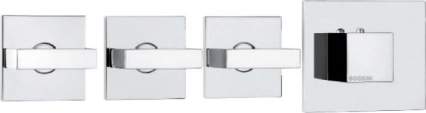  Bossini Rectangular 3 Outlets LP Z033205    , 