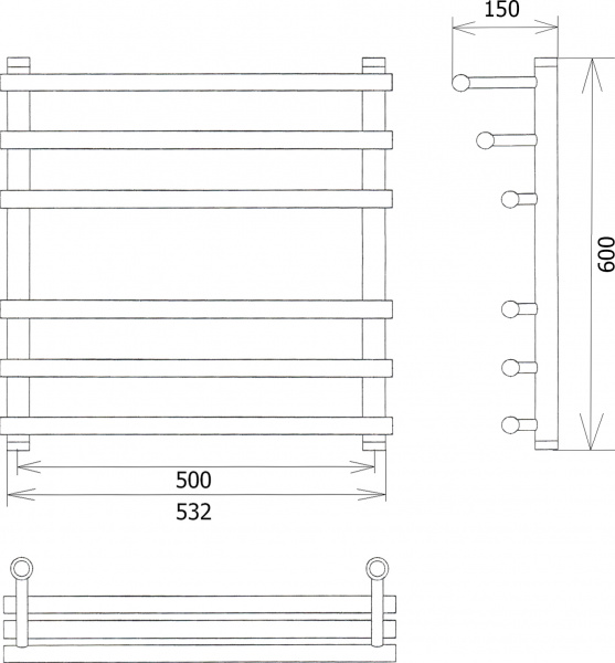   F primo 60/50 1" - 3/4" - 1/2"  