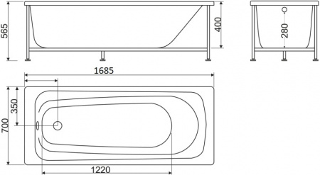   BelBagno BB102 170x70