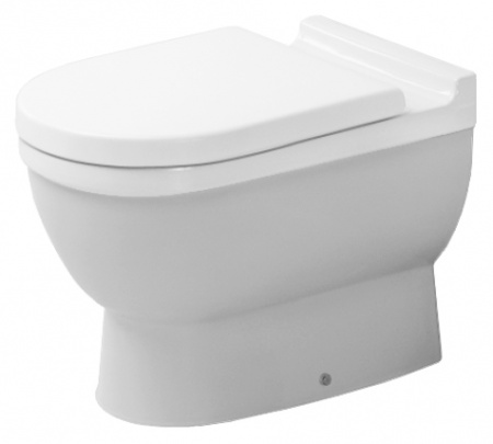 Унитаз приставной Duravit Starck 3 0124090000 Унитаз приставной Duravit Starck 3 0124090000