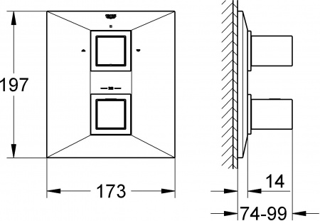  Grohe Allure Brilliant 19792000    