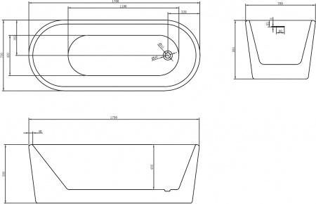 ��������� ����� Abber AB9272-1.7 170x70