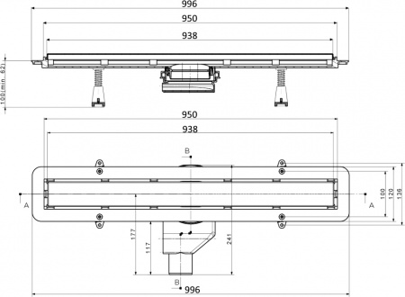 ������� ����� Pestan Confluo Frameless Line 950 gold